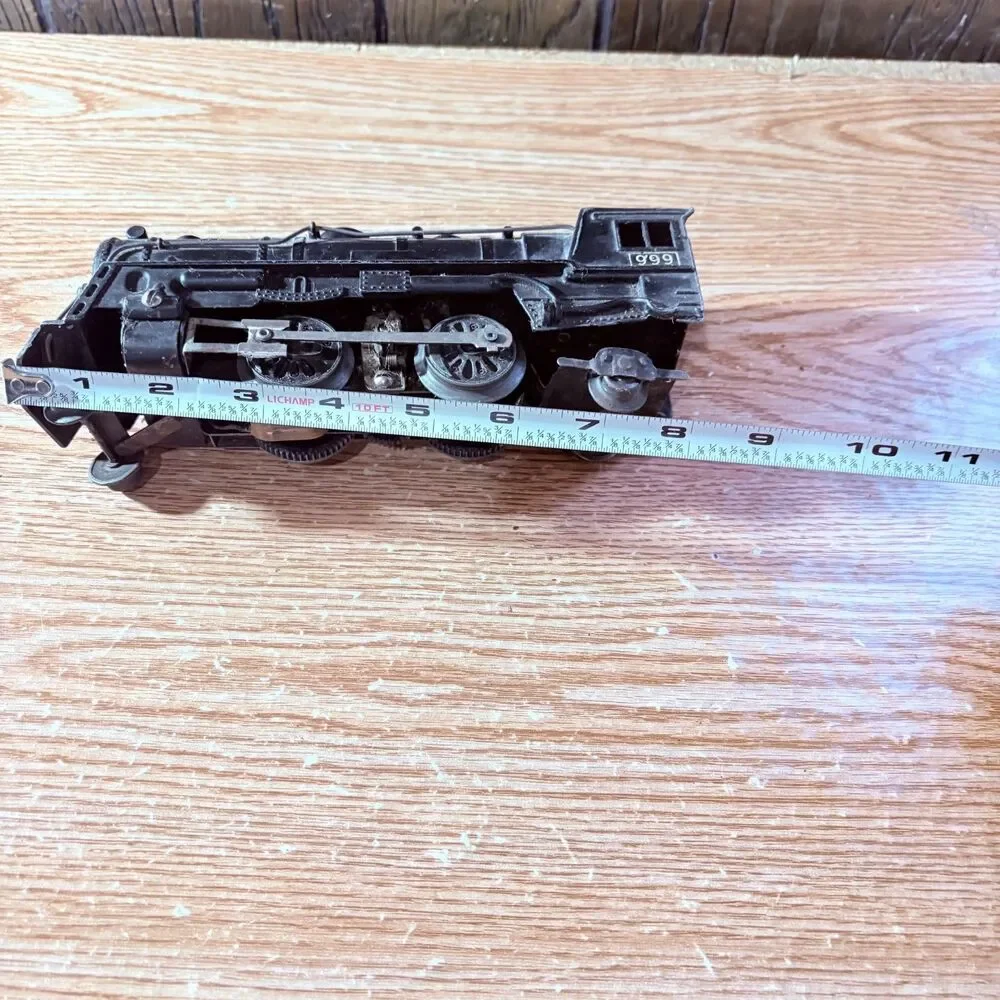 Complete Marx 999 O-27 Freight Set, Authentic From The Late 1940S–Early 1950S.